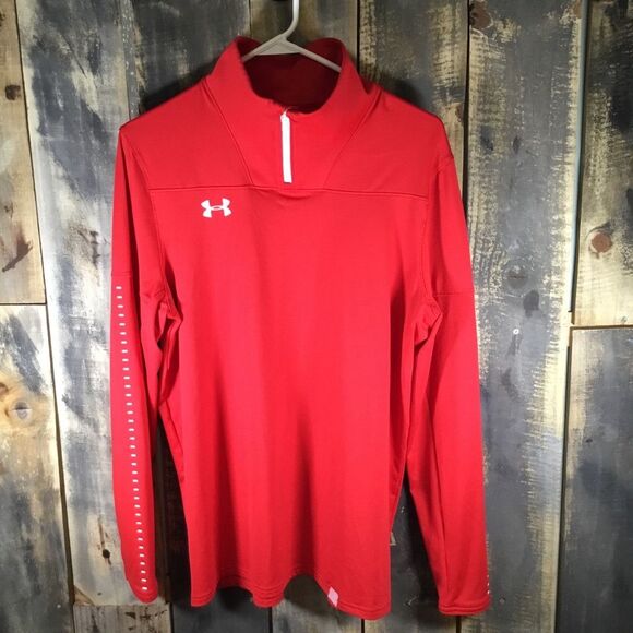 Under Armour Heatgear running pullover top men’s size medium - Picture 1 of 7